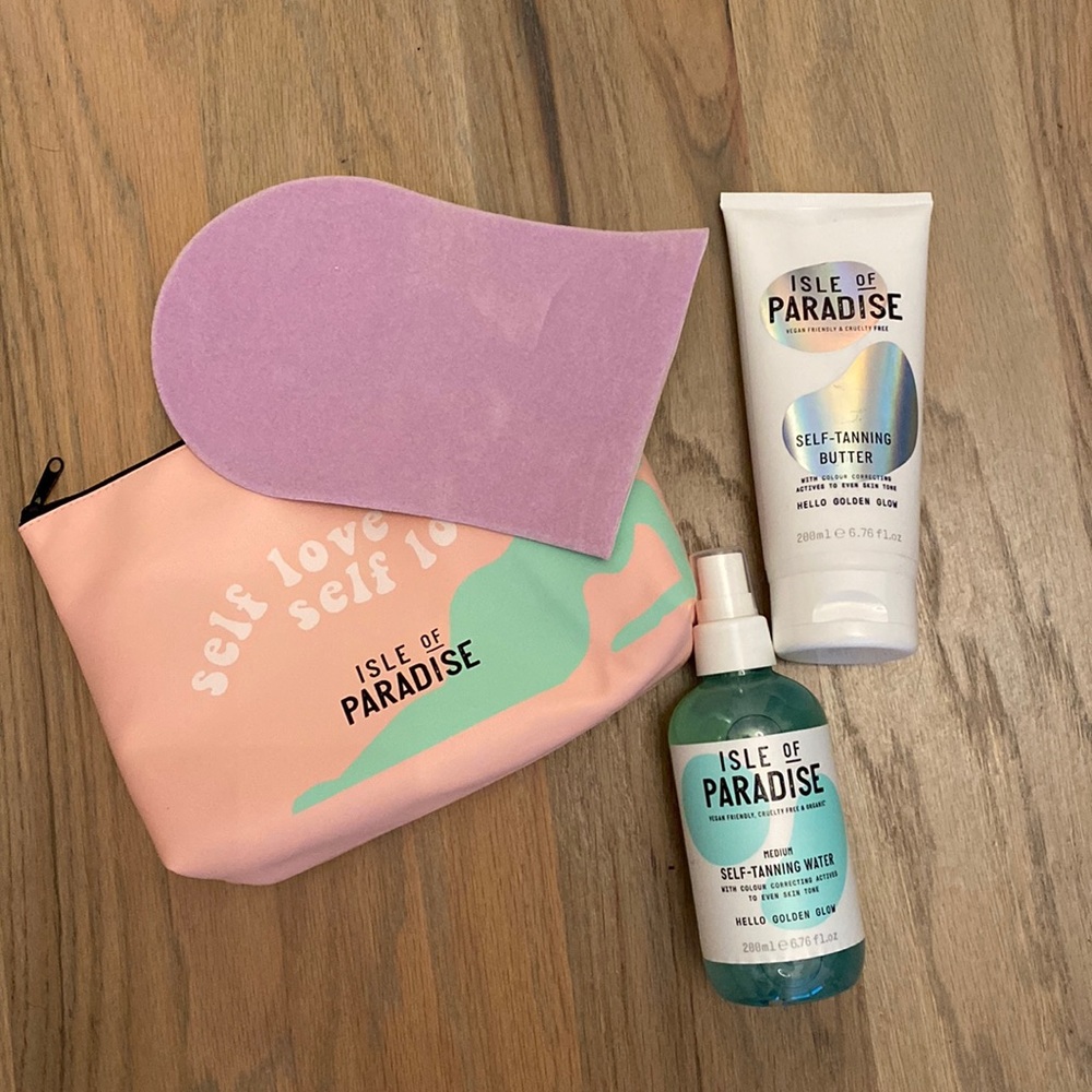 UNUSED Isle of Paradise Tanning Kit